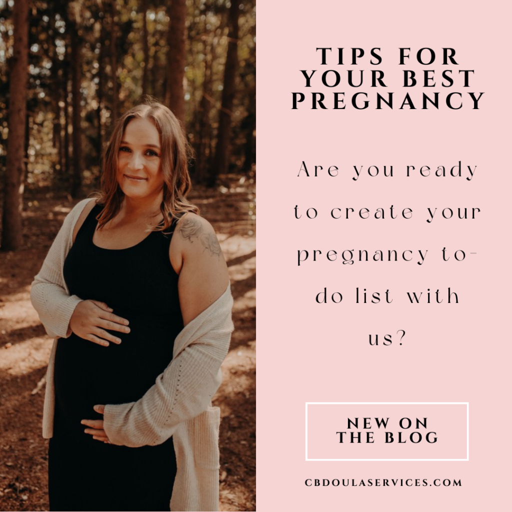 Tips for your best pregnancy have arrived. Are you ready to create your pregnancy to-do list with us?